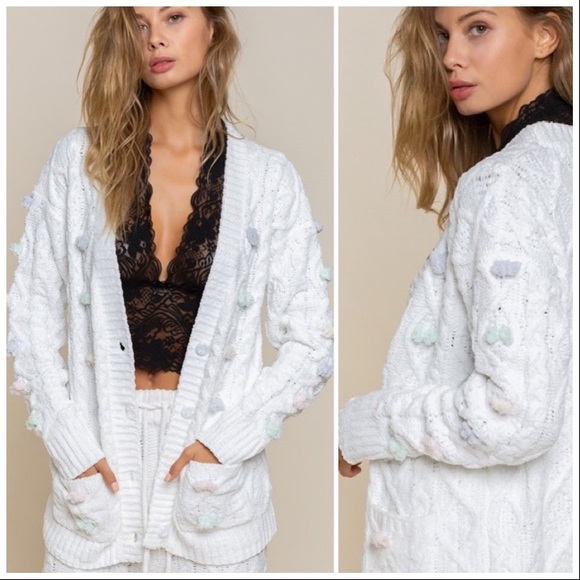 POL Ice Cream Chenille Cardigan - Picture 7 of 12